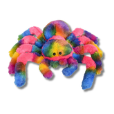 Extremely Soft Plush Rainbow Spider Kids Toy In Bulk